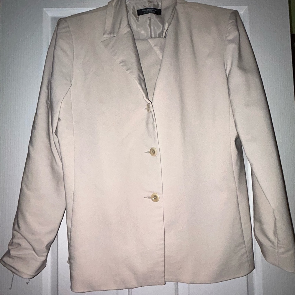 Boss Skirt suit- light tan